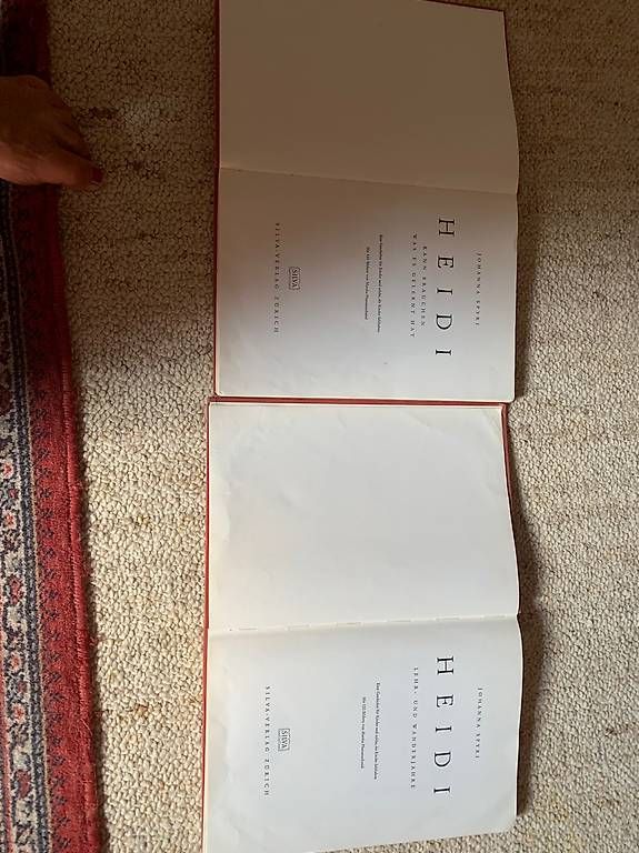 Libri: HEIDI Bücher  – Usato da Oberwil bei Büren venduto da moni-52