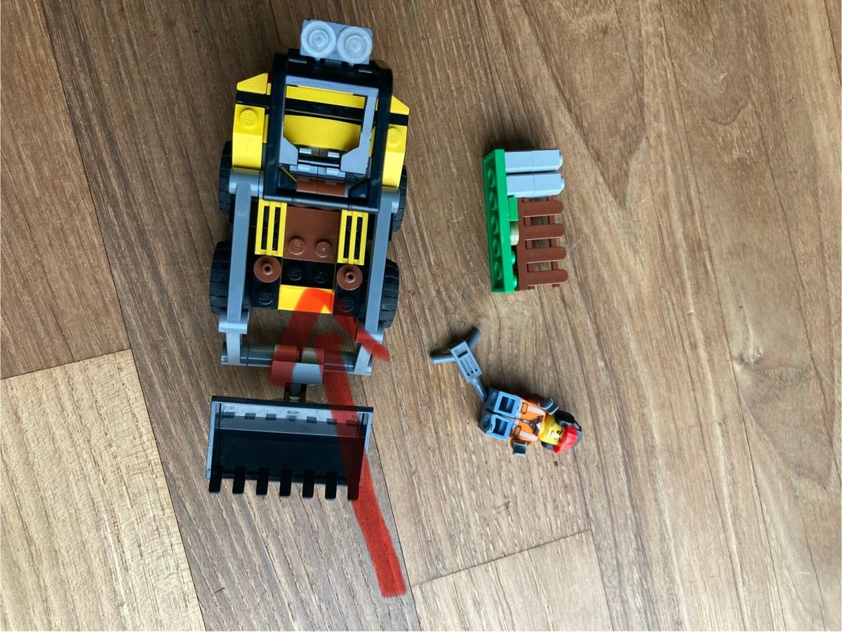Lego Giocattoli: Frontlader 60219, LEGO City – Usato da Luzern venduto da Aldabema 5