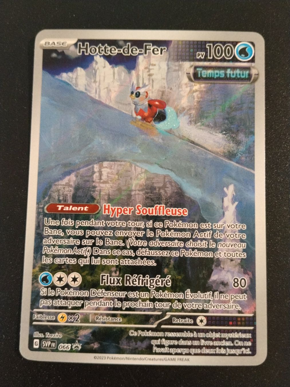Pokémon Carte collezionabili: Pokémon Promo: Hotte-de-Fer 066 FR – Usato da Palézieux-Village venduto da oufoux08