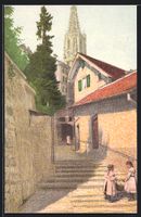 Bern, Die Fricktreppe, Treppenanlage die