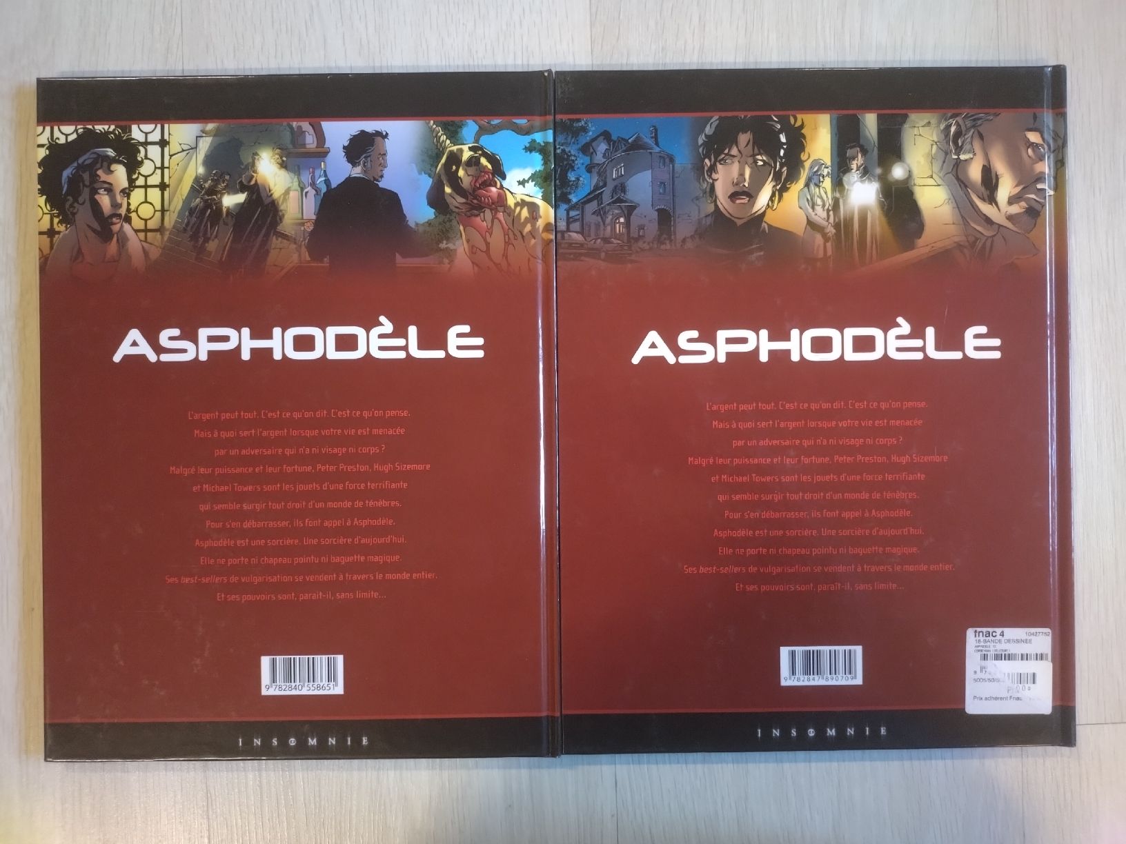 Fumetti: Asphodèle 1-2 EO TBE - – Usato da Farvagny-le-Grand venduto da LaCaverne 1