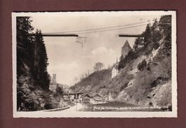 FRIBOURG - Pont du Gotteron après la catastrophe de 1919