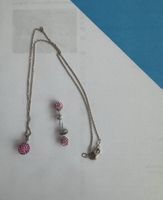 Kette und Ohrringe Set Silber 925 neu