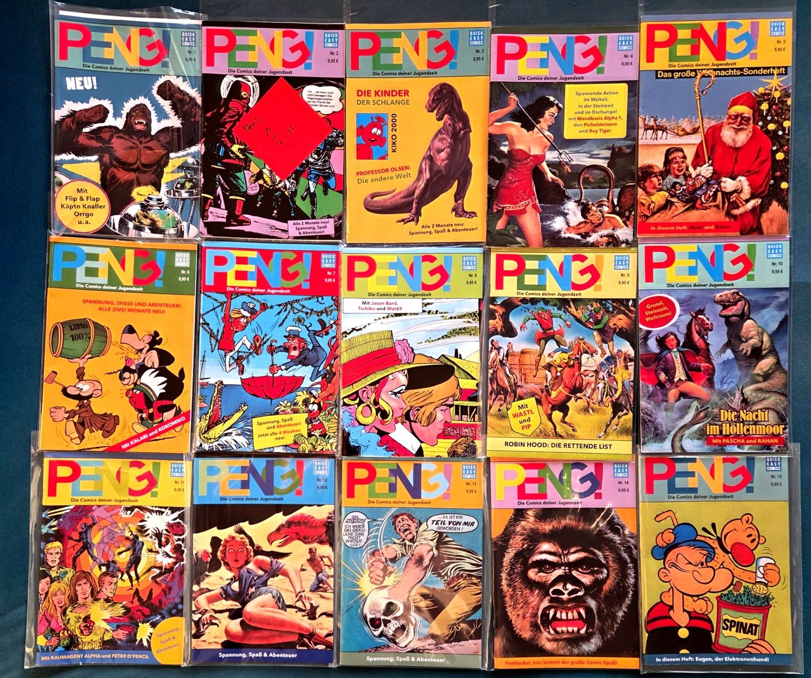 Fumetti: Peng! - 15 Hefte - Nr. 1-15 - Comics – Nuovo (secondo la descrizione) da Reinach BL venduto da solidsenders