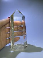 Traumhafte ultra klare Citrin Spitze 13cm Kristall Heilstein