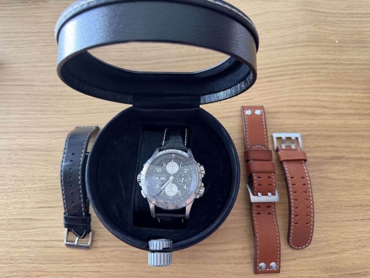 Hamilton Uhren: Hamilton Khaki Automatic X-Wind Chronograph gebraucht – Gebraucht aus Sennwald von robbo911 9