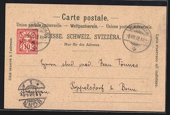 Ansichtskarten: Litho St. Gallen, Kathedrale und Museum – Gebraucht aus Berlin von bartko-reher 1