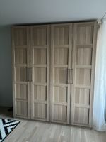 IKEA PAX armoire (x2) chêne blanchi