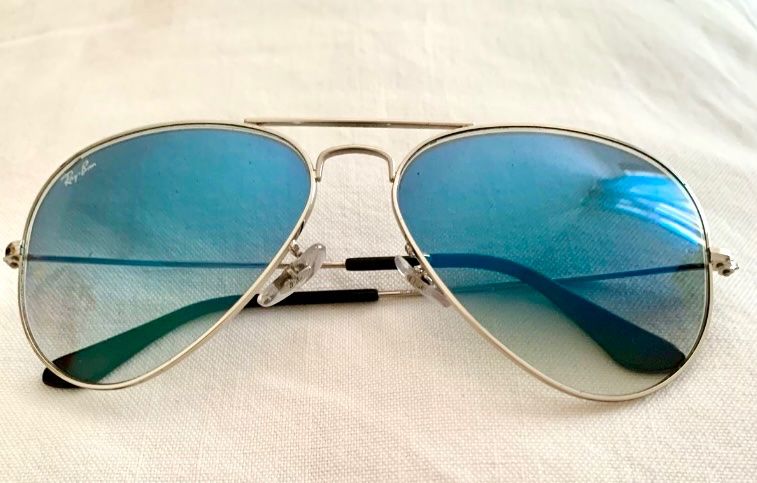 Ray-Ban Occhiali & Lenti: Ray Ban Aviator Sonnenbrille – Nuovo (secondo la descrizione) da Zürich venduto da benebiene 1