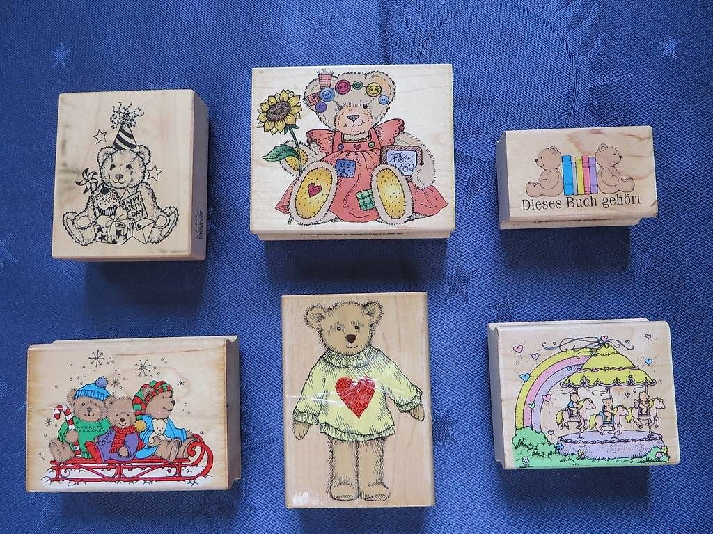 Timbri: Stempel,Bären,8 Stück – Usato da Langrickenbach venduto da zwiebel03