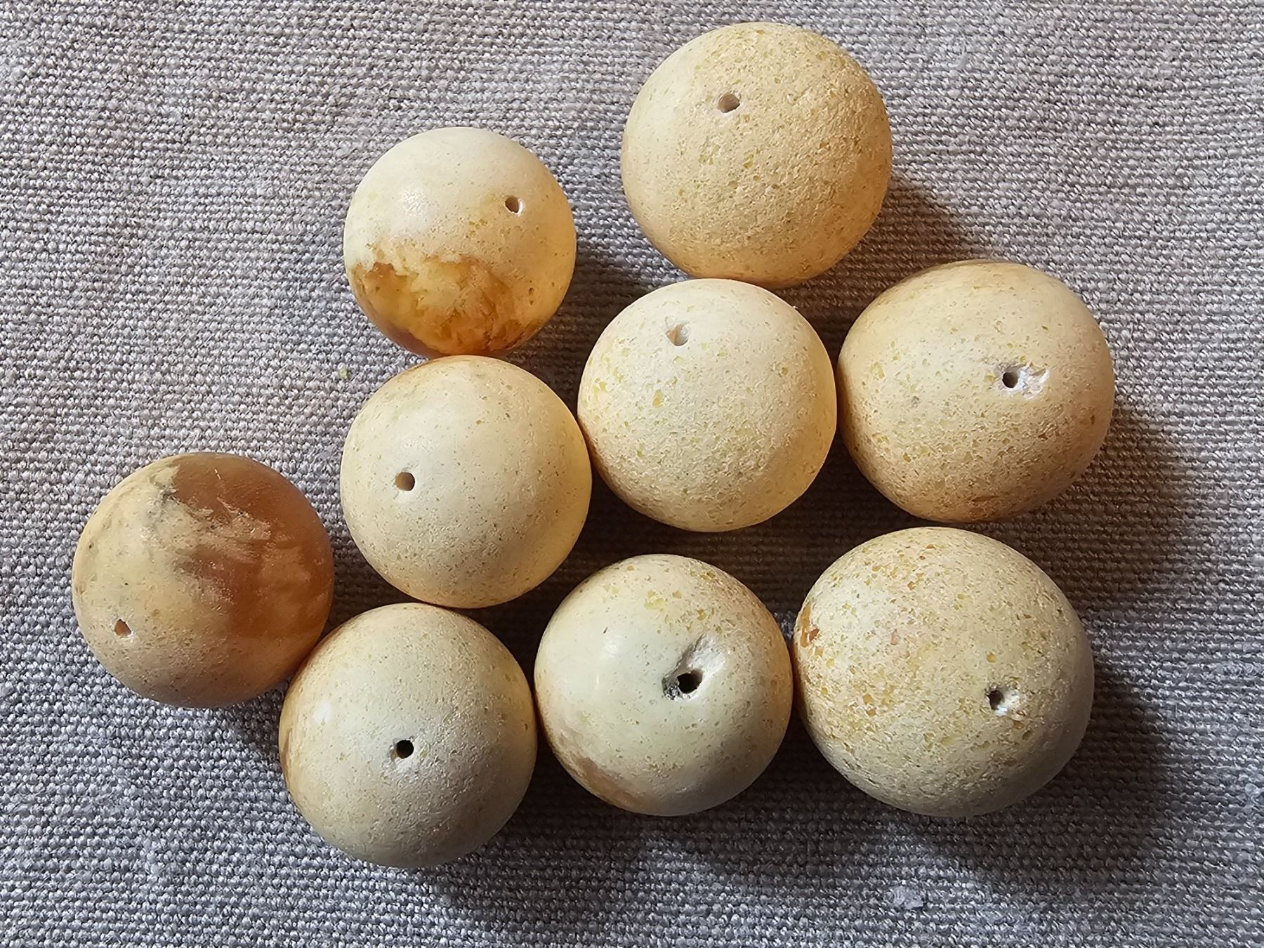 Minerali & Pietre curative: 17mm echter baltischer Bernstein Kugel groß butterscotch – Nuovo (secondo la descrizione) da Riedt b. Erlen venduto da Gottestraene 3