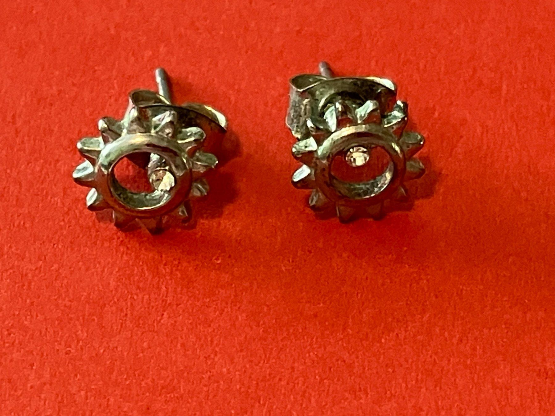 Boucles d'oreille: Coole Edelstahl Ohrstecker, Zahnrad Design – D'occasion à Basel par djwwpp 1