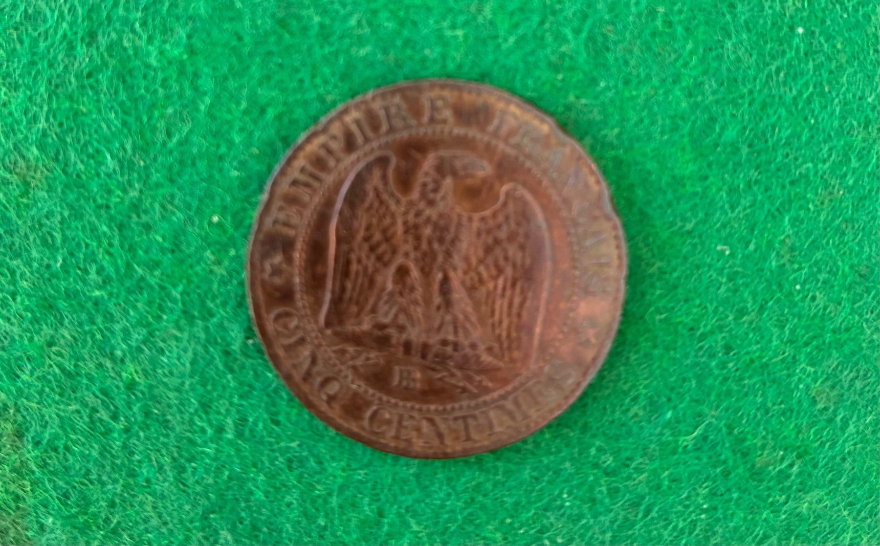 Tutti le monete: France   5  Centimes   1854 BB – Usato da Viganello venduto da Plausch8 1