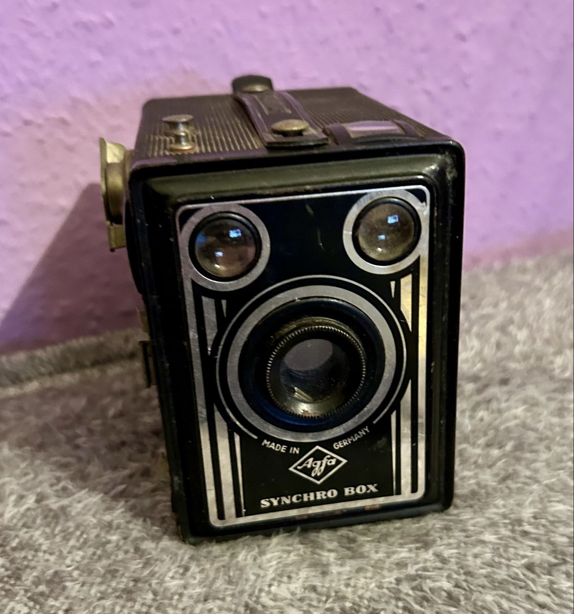 Agfa Kamera: Appareil photo vintage Agfa Synchro Box – Gebraucht aus Petit-Lancy von Pierre_le_voyageur