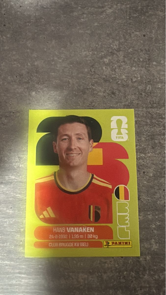 Panini Carte collezionabili: BEL 14 , FIFA WORLD CUP 2026 PANINI  – Nuovo (secondo la descrizione) da Frauenfeld venduto da 1PegPeg1