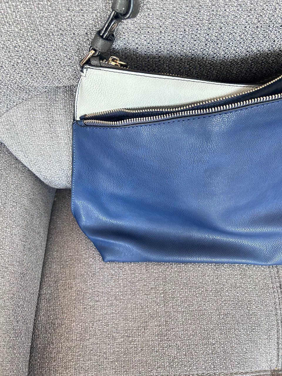 Borse da donna: Borsa Carpisa Bicolore (Blu/Grigio) – Usato da Giubiasco venduto da LorisVale 2
