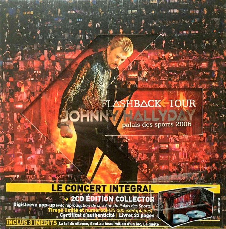 JOHNNY HALLYDAY - FLASHBACK TOUR (Neu und originalverpackt) in Bottens ...