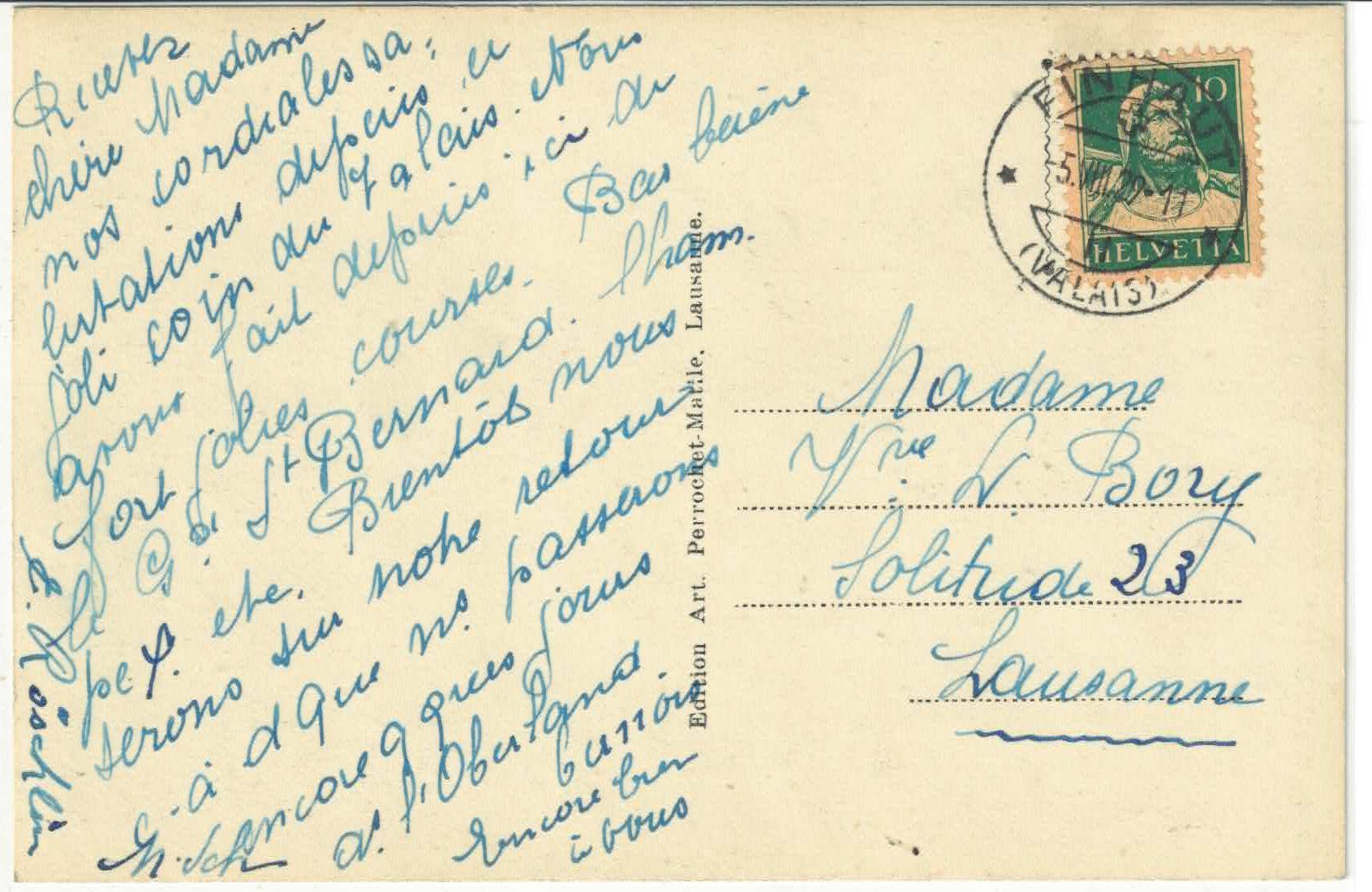Cartes postales: Finhaut et l'Arpille – D'occasion à Ettingen par Kartenplanet 1