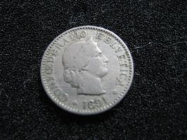 5 Rappen 1891 ss (84)