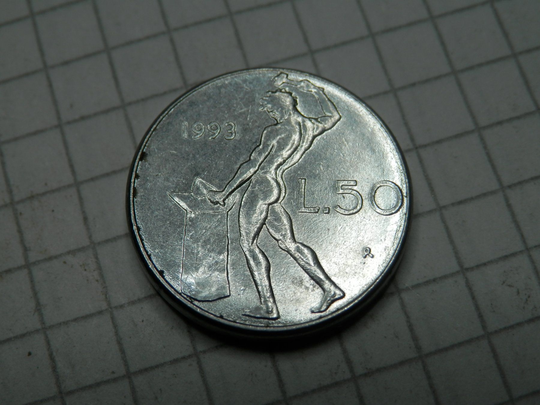 Tutti le monete: Italien 50 Lire, 1993 – Usato da Weiach venduto da weiach81 1