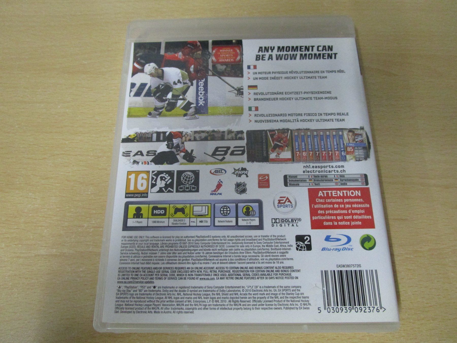 Sony Spiele: NHL 11 Playstation 3 PS3 – Gebraucht aus Goldau von agestuffer 1