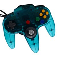 Ice Blue Controller - Nintendo 64