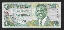 Bahamas  1  Dollar  Gebraucht