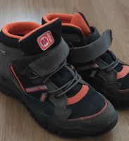 Chaussures montantes enfant Elefanten gris orange 32