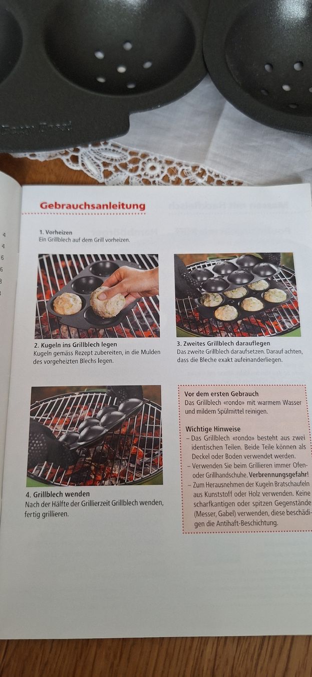 Betty Bossi Appareils de cuisine: Betty Bossi Rondo Grill – D'occasion à Grabs par tschanny 2
