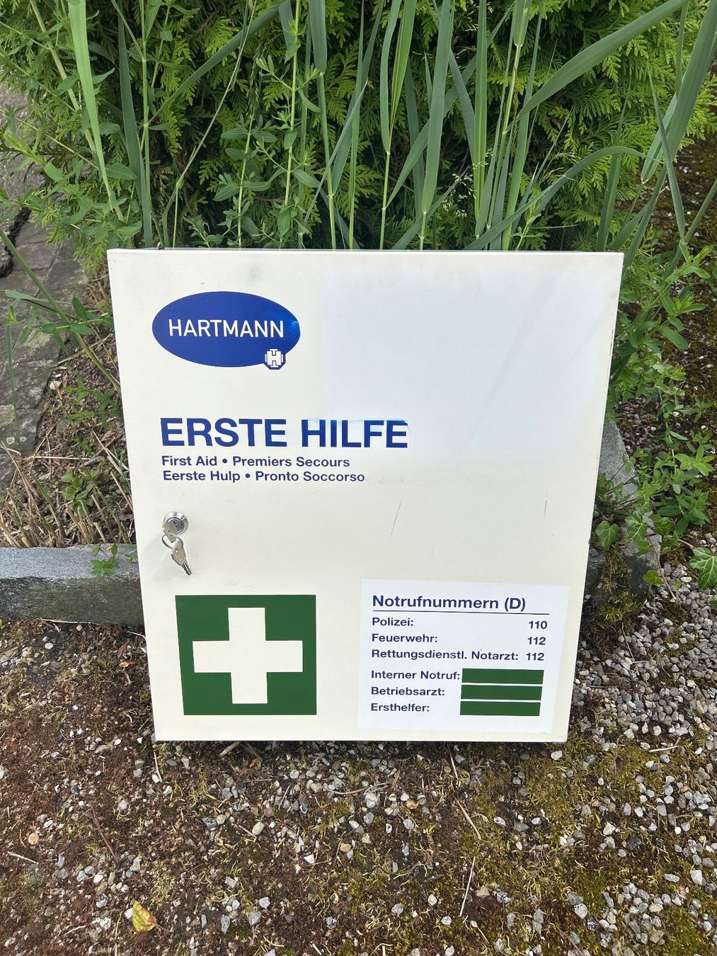 Kit di pronto soccorso: Erste Hilfe Kasten von Hartmann aus Blech – Usato da Gerolfingen venduto da sch_2bh9