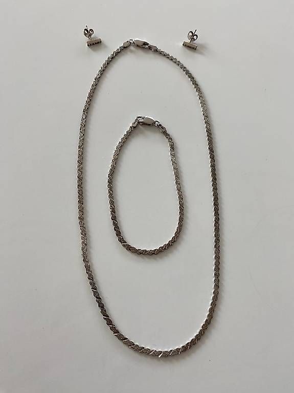 Catenine: Schmuckset Silber 925 - Vintage – Usato da Wollerau venduto da luxury_82
