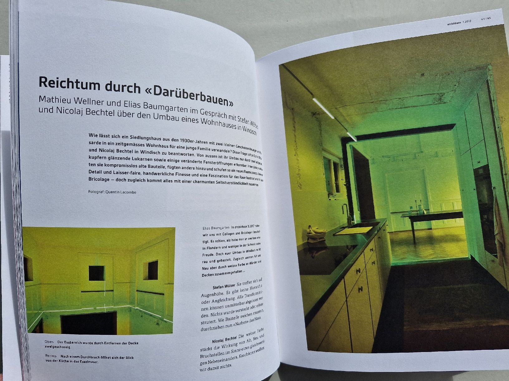 Bücher: Archithese Zeitschrift Swiss Performance 2018 Herzog & deMeu – Neu (gemäss Beschreibung) aus Zürich von Secretariat11 2