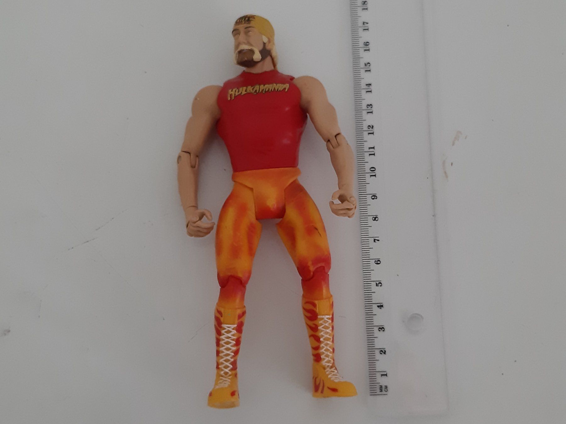 WWE Statuette: WWE 2 Action Figuren Hulk Hogan 2002 – Usato da Buchs SG venduto da Bray_Law 5