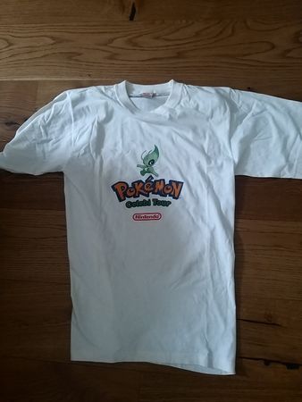 celebi Tour T shirt 2001 pokemon Nintendo