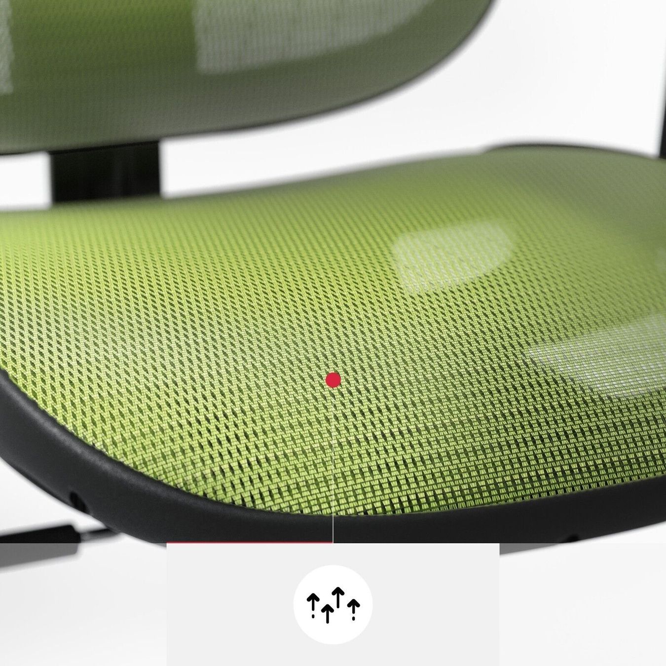 Sedie: Ergonomischer Schreibtischstuhl Diablo V-Basic -Schwarz-Grün – Nuovo e nell'imballaggio originale da Wallenwil venduto da toesstal-vertrieb 7