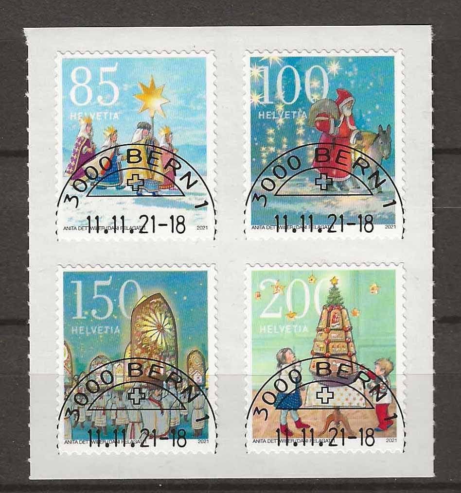 Tutti i francobolli: M1841 - Noel 2021  1er jour – Nuovo e nell'imballaggio originale da Trélex venduto da Phil_Albert