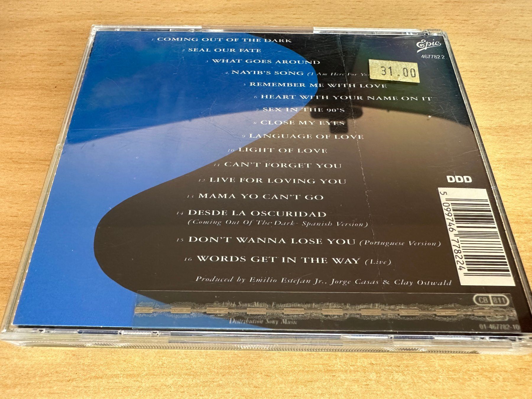 CDs: Gloria Estefan – Into The Light – Gebraucht aus Rikon im Tösstal von Alpenmutz 1