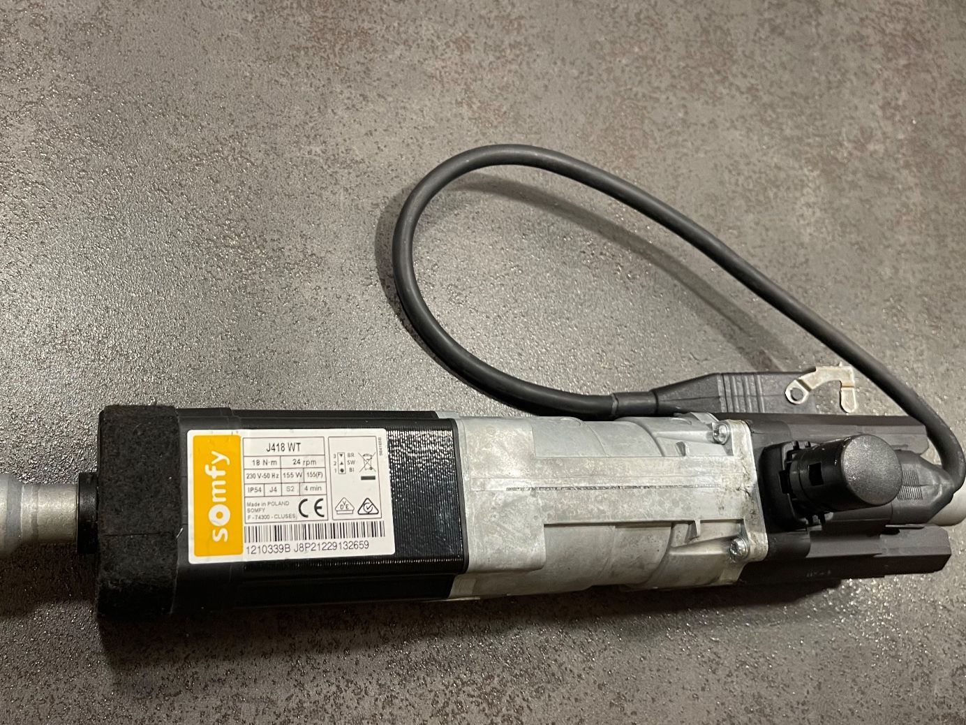 Somfy Tende da sole: Somfy J418 WT absolute Neuware stärkster Storenmotor – Nuovo e nell'imballaggio originale da Zürich venduto da Shalashaska