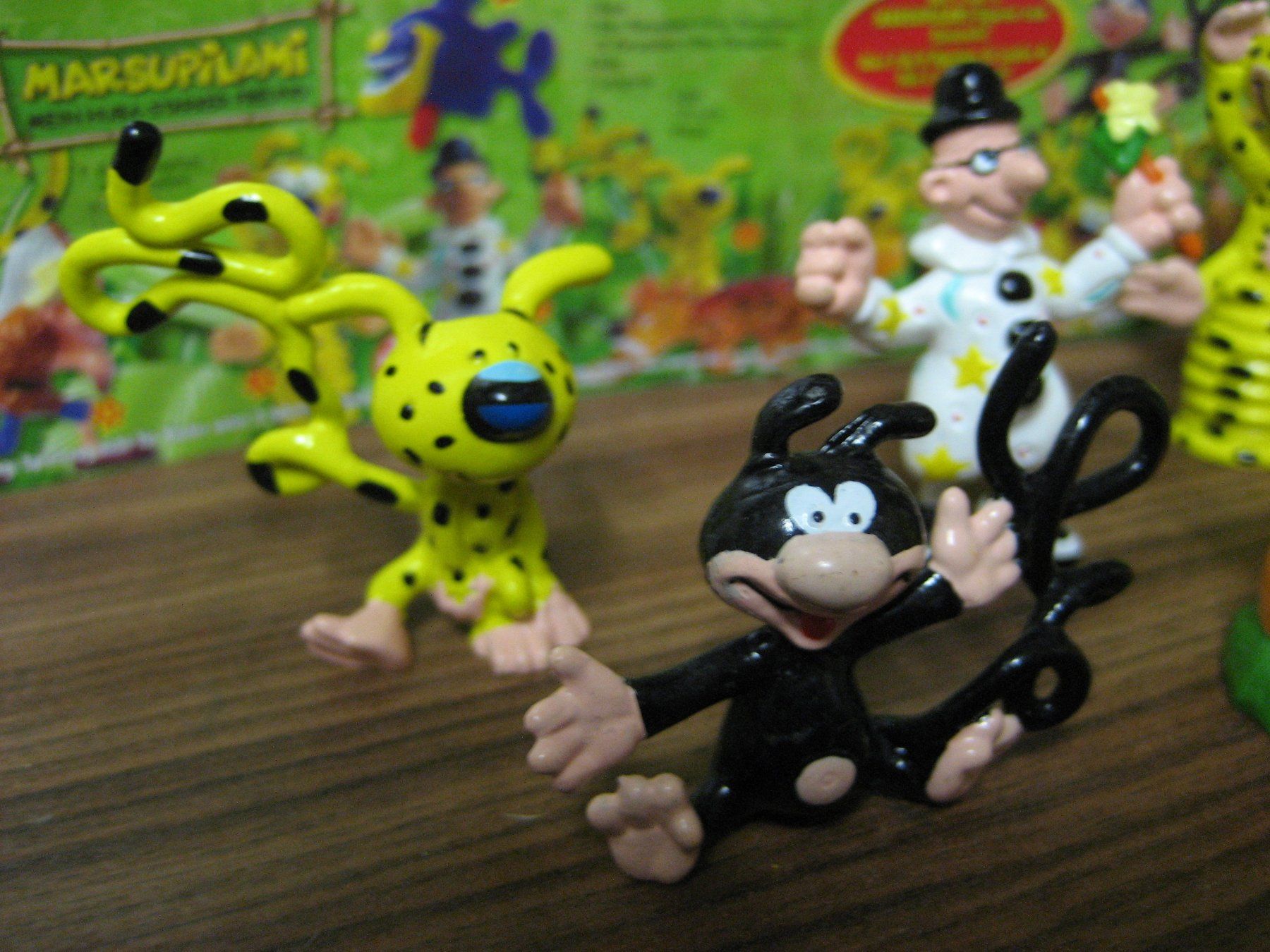 Figuren: 6 Marsupilami Figuren – Gebraucht aus Bottighofen von Spiderman61 1
