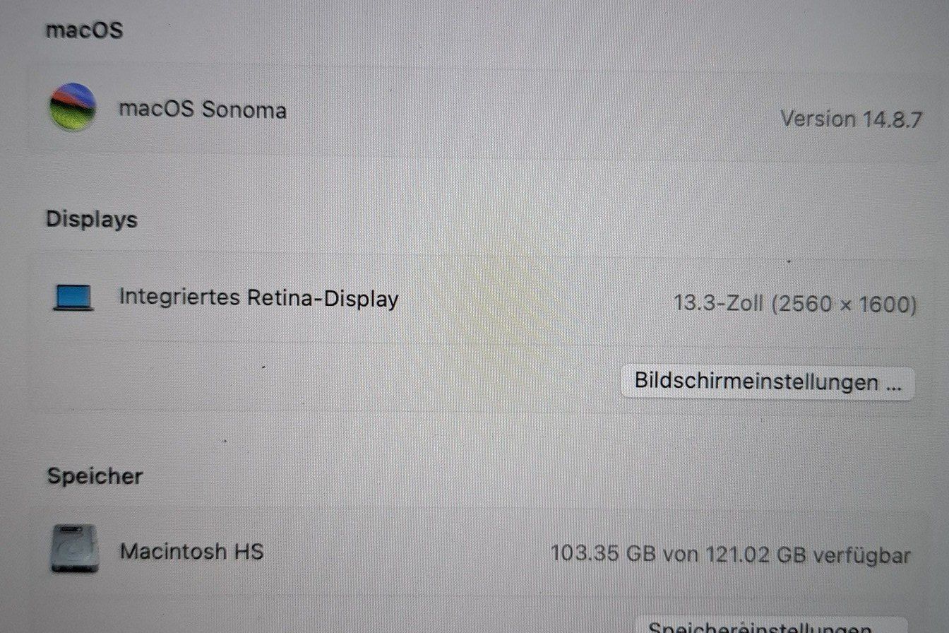 Apple Notebook: MacBook Air 2018 (Intel Core i5; Sonoma) – Usato da Liebefeld venduto da Fireball85 5