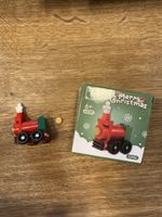Mini Weihnachtslokomotive mit Lego kompatibel