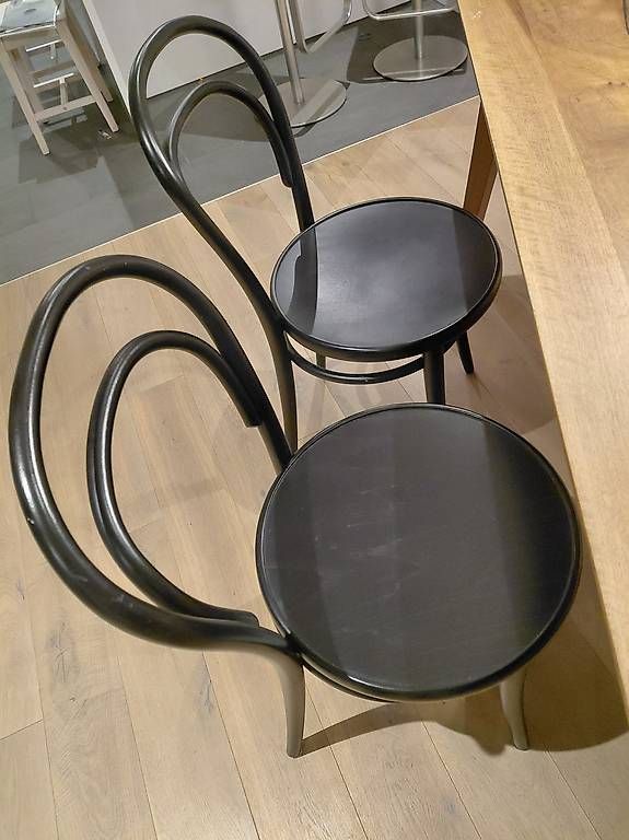 Stühle: 4 echte TON Bugstühle in schwarz – Gebraucht aus Binningen von eli_rcf2 3