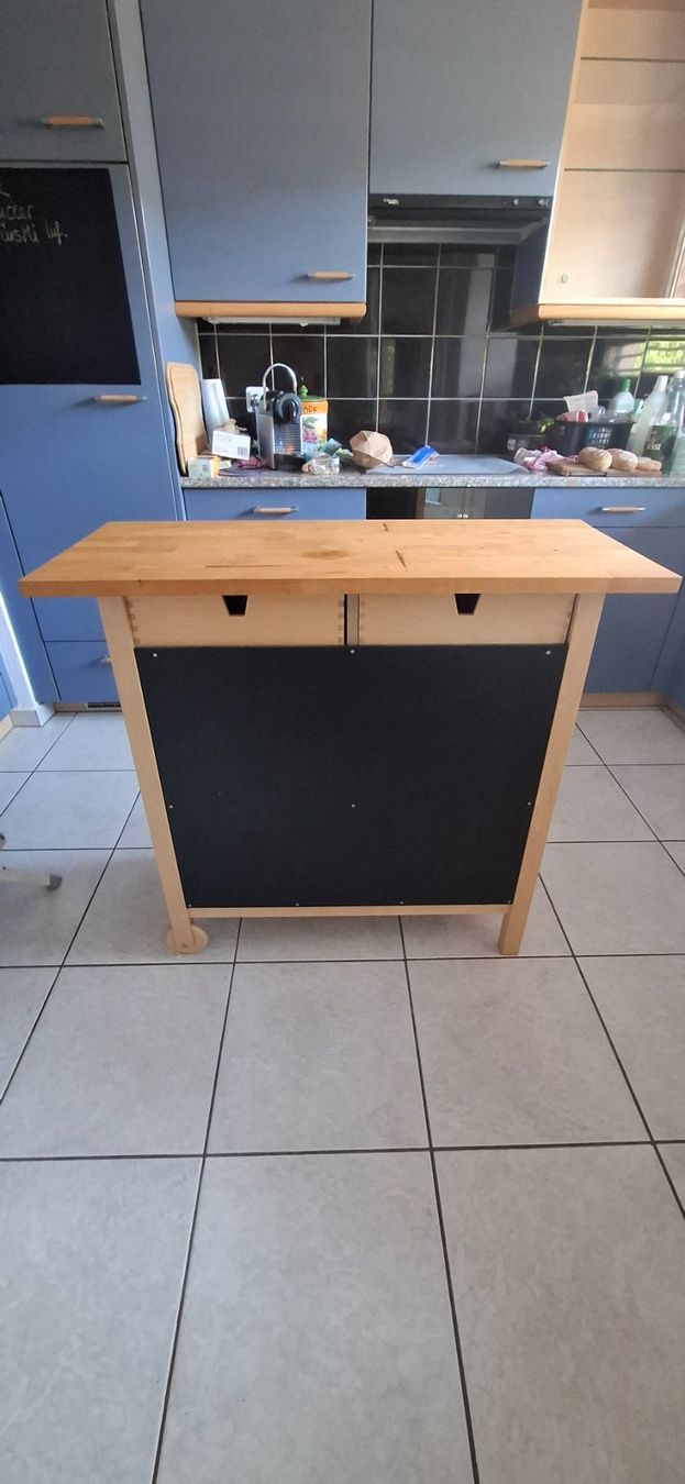 Ikea Komplettküchen: Kochinsel Holz mit Schubladen – Gebraucht aus Lyss von martine03