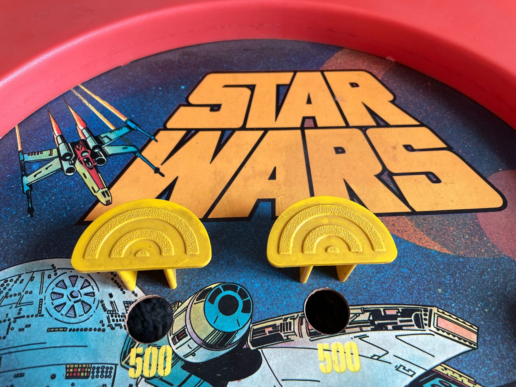 Flipper Arcofalc Star Wars 1977, Italien, Taille 64 Cm, Plastique, Vintage