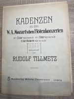 Notenheft Rudolf Tillmetz