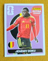 Extra Sticker Jeremy Doku WM 2026 purple
