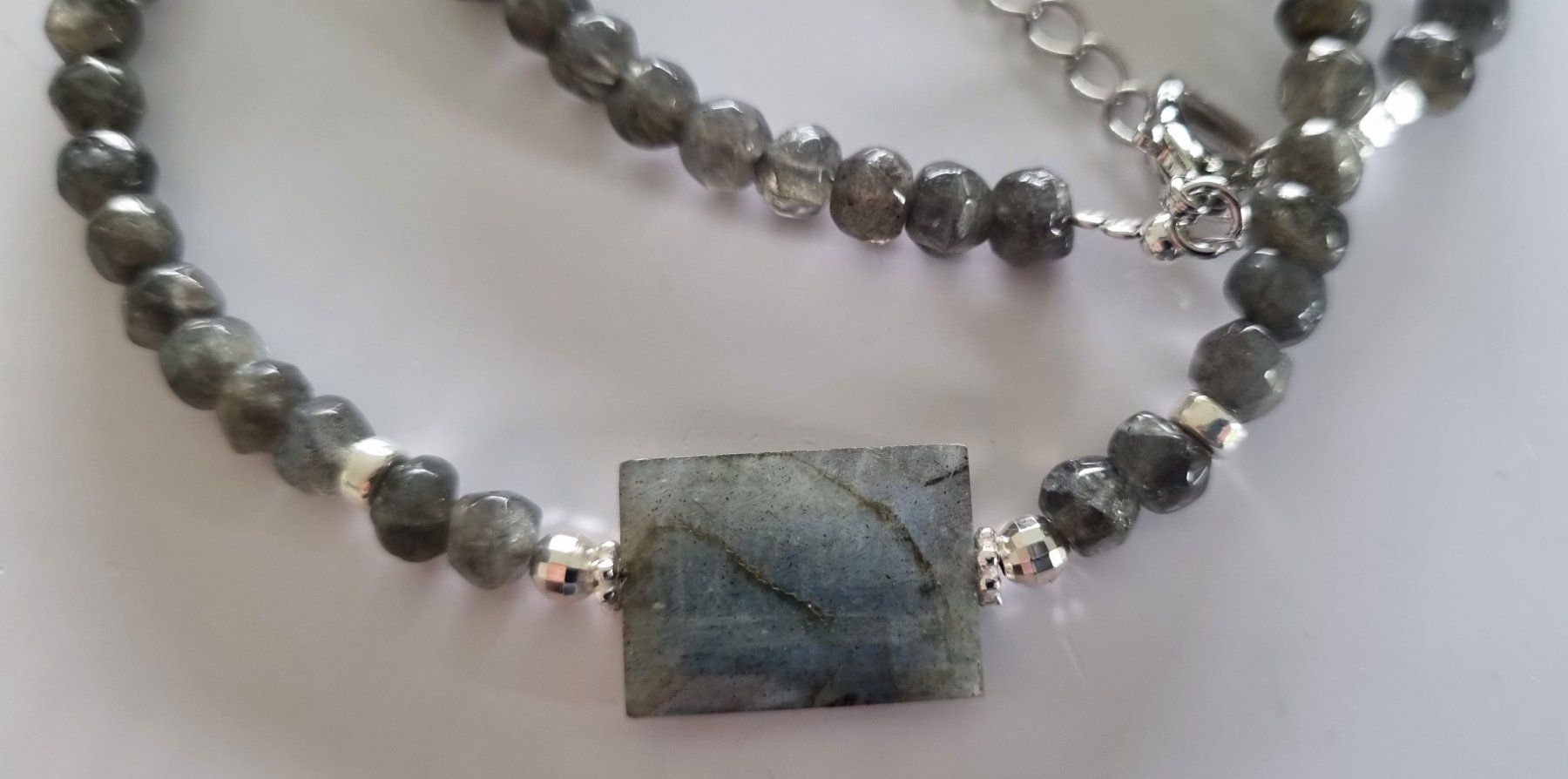 Catenine: Labradorit Halskette 359 – Nuovo e nell'imballaggio originale da Luzern venduto da Cellina1 3