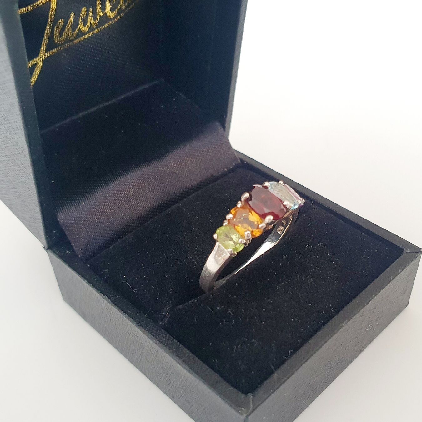 Anelli: Edelsteinring, Silber 925, Grösse 18.2 mm – Usato da Kreuzlingen venduto da Wunderkiste123 7