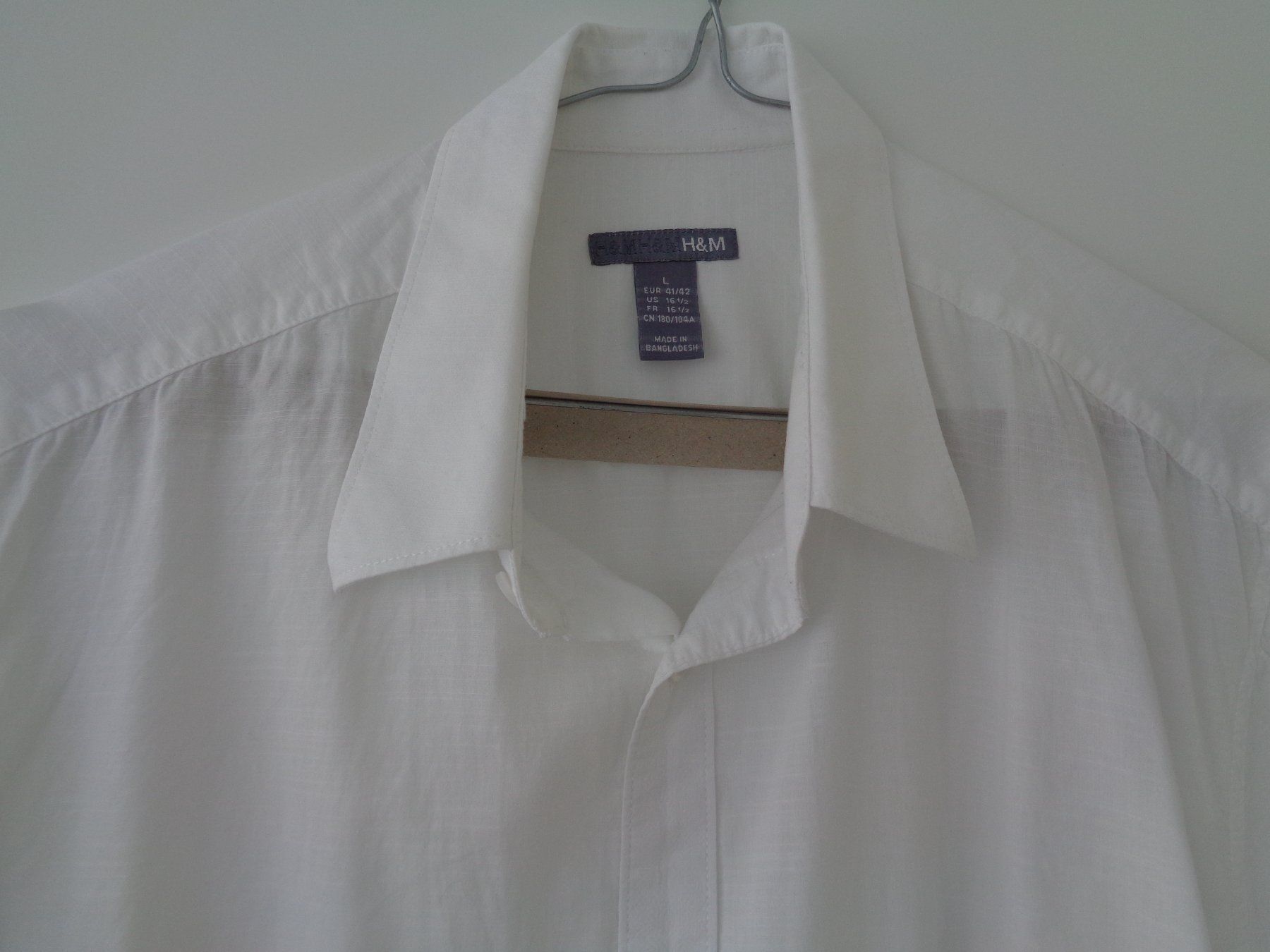 H&M Chemises: Hemd  H&M  Grösse L  41/42 – D'occasion à Kreuzlingen par Robi-2003 1