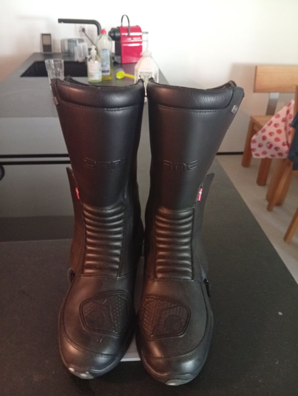 Chaussures hommes: Motorrad Stiefel Größe 46 – D'occasion à Davos Platz par Davos-Traiding